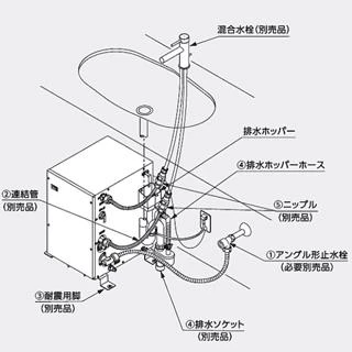 TOTO RES06AR 湯ぽっと RE-Sシリーズ 通販(卸価格)|小型電気温水器ならプロストア ダイレクト