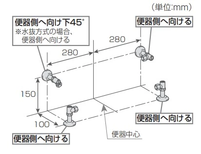 LIXIL アメージュ便器 標準給水