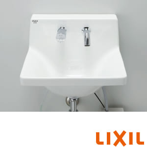 L 51m2c Lixil リクシル ハイバックガード洗面器 Mサイズ 自動水栓 水石けん供給栓セット プロストア ダイレクト 卸価格でご提供