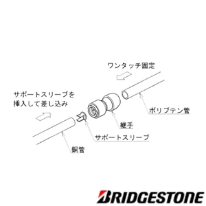 NCH16Jx20A 銅管変換継手