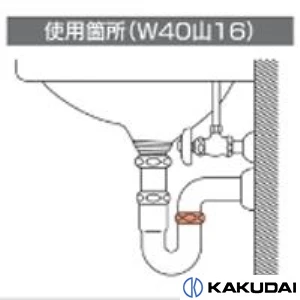 492-051 排水用平パッキン 32