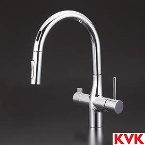 KM6091DECHS ビルトイン浄水器用シングルシャワー付混合栓