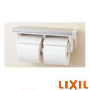 LIXIL(リクシル) CF-AA64S 棚付2連紙巻器 通販(卸価格)|トイレアクセサリ-・ペーパーホルダーならプロストア ダイレクト