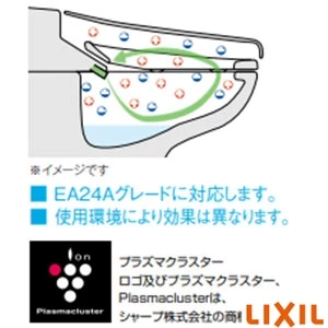 LIXIL(リクシル) CWA-230EA24A1A シャワートイレ パッソ(New PASSO)付補高便座[瞬間式][壁リモコン][EA24A][フルオート便器洗浄付 蜜結タンク用][30mmタイプ][鉢内除菌][ノズル除菌]