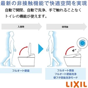 LIXIL(リクシル) YBC-CL10HU+DT-CL116AHU プレアスLSタイプ リトイレ[床排水][排水芯250～500mm][6グレード]