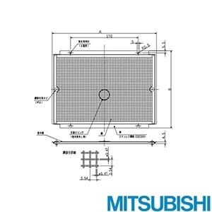 SHW-20M3 防虫網 ウェザーカバー用ステンレス製