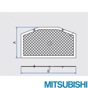 ULB-30 ステンレス製ウェサ゛ーカハ゛ー用防鳥網