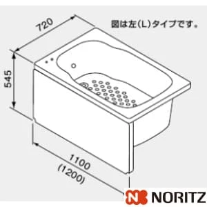 0901321 通販(卸価格)|ノーリツ SP1172/C1 L-STW/BLならプロストア