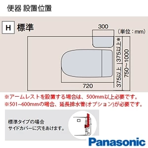 CH110TSKK 【在庫処分】アラウーノ専用手洗いコーナータイプ 手動水栓