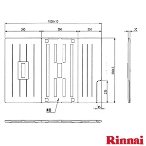 RTB-110SKL ホールインワン専用浴槽 フタ