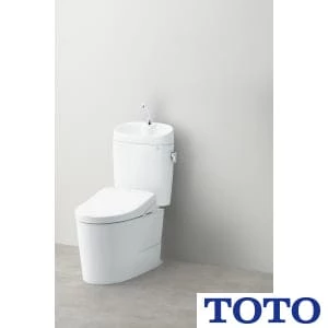 TOTO  CS400BM+SH401BA ピュアレストEX[床排水][排水芯305～540mm][手洗い付き][組み合わせ便器]