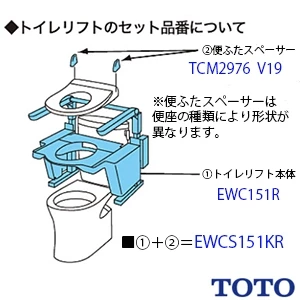 EWCS151KR トイレリフト