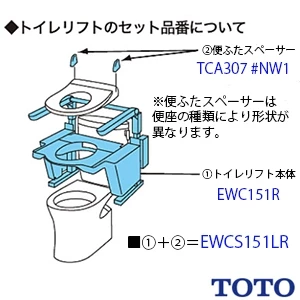 EWCS151LR トイレリフト