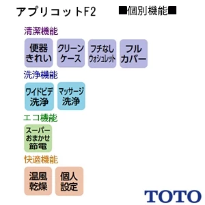 TOTO EWCS451N-51 ウォシュレット付補高便座 アプリコットF2[エロンゲートサイズ][補高30mmタイプ]