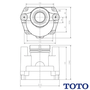 TOTO HH02023 排水ソケットピュアレストQR・ピュアレストEX、ピュアレスト用