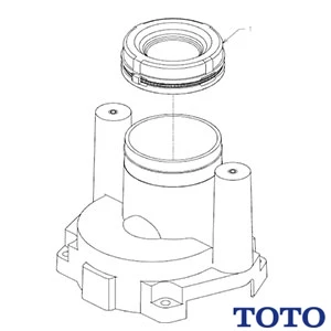 TOTO HH02044 排水ソケットピュアレストQR・ピュアレストEX用の床排水ソケット