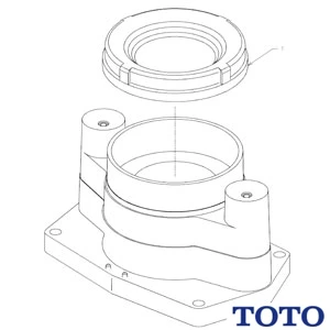 HH02116R TOTO ソケット取替ユニット（床排水）