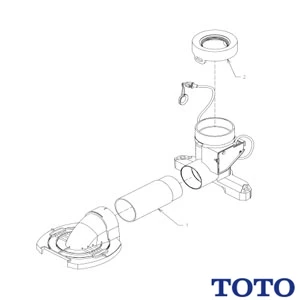 HH02124 TOTO 床排水アジャスターネオレストAS・RS（手洗器付除く）用