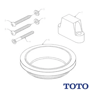 TOTO HH04049R 固定具類壁排水用