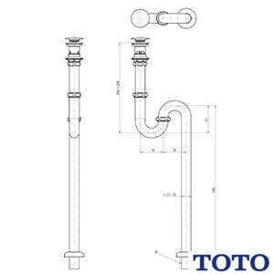 TOTO LSC704ABSND ベッセル式洗面器・立水栓セット[床給水][床排水][目皿仕様][幅450mm][奥行455mm][深さ120mm][容量3.0L]