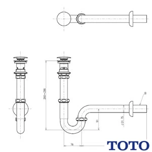 TOTO LSC722AAPND ベッセル式洗面器・立水栓セット[壁給水][壁排水][目皿仕様][幅500mm][奥行450mm][深さ120mm][容量4.0L]