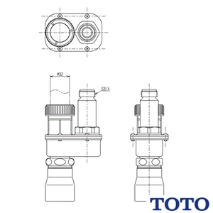 TH500D1 排水ソケット（先止め式電温用）