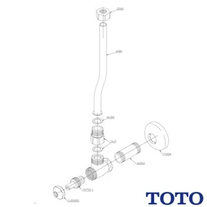 TOTO TL4CAU アングル形止水栓