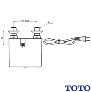 TOTO TLE01705JA 自動水栓機能部[サーモ][AC100V]