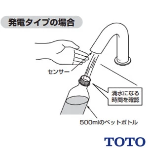 TOTO TLE03505JA 自動水栓機能部[自動水栓][単水栓][発電]