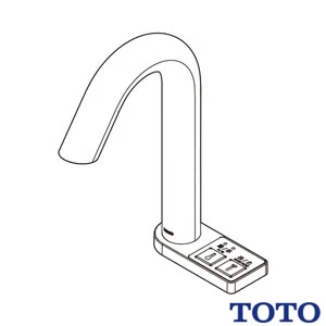 TOTO TLE33501JA 台付自動水栓 アクアオート[自動水栓][単水栓][グースネックタイプ][AC100Vタイプ][JIS対応品]