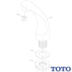 TSY721BN ロータンク手洗金具 通販(卸価格)|TOTO トイレ タンク 修理 ならプロストア ダイレクト