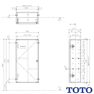 UGLD03S トイレ キャビネット 通販(卸価格)|TOTO トイレアクセサリー・ペーパーホルダーならプロストア ダイレクト