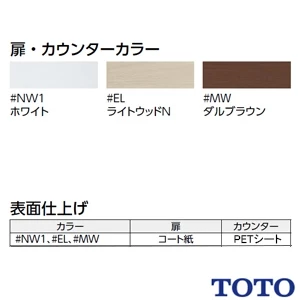 TOTO UYC08L#NW1 トイレ キャビネット[トイレ周辺収納][ワイドタイプ(1600mmフリーカット対応]