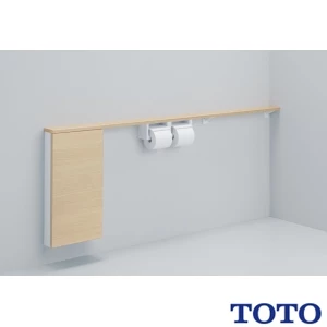 TOTO UYC11L トイレ キャビネット[ワイドタイプ][1600mmフリーカット対応][紙巻器付][露出タイプ][Lタイプ]