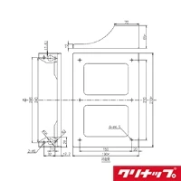 ZRYZZLBHZZFKZ 化粧横幕板 取付フレーム