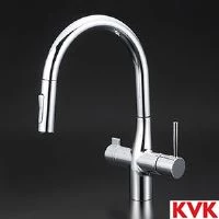 KVK KM6081SCV11EC ビルトイン浄水器用シングルシャワー付混合栓