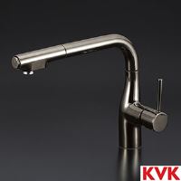 KM6101VECBN 通販(卸価格)|KVK シングルシャワー付混合栓(eレバー)なら