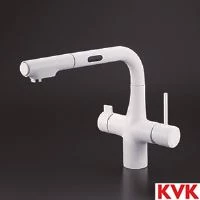 KVK KM6131DECM4 ビルトイン浄水器用シングルシャワー付混合栓