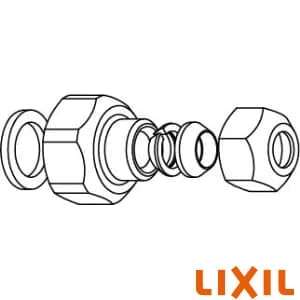 LIXIL(リクシル) A-9182 銅管接続式