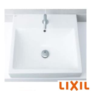 LIXIL(リクシル) YL-536FC BW1 角形洗面器(ベッセル式) 通販(卸価格)|パブリック向け 洗面ボウル・手洗器ならプロストア ダイレクト