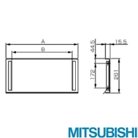 GK-06P2 エアーカーテン用化粧パネル