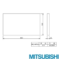 PG-50ELF 学校用ロスナイ　予備フィルター