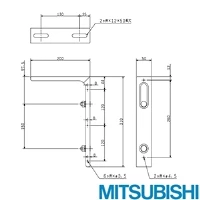 PS-5MK2 鋼板製天吊金具