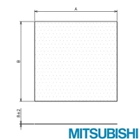 PSF-25-C 有圧換気扇用予備フィルター