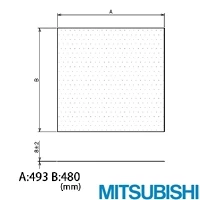 PSF-35-C 有圧換気扇用予備フィルター