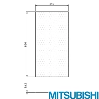 PSF-70 有圧換気扇用予備フィルター