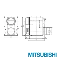 PZ-N10SBW L形消音ホ゛ックス