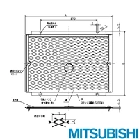 SHW-20B3 防鳥網 ウェザーカバー用ステンレス製