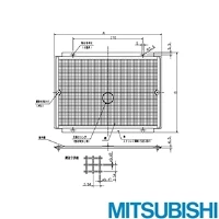 SHW-20M3 防虫網 ウェザーカバー用ステンレス製