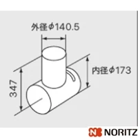 0701671 チャンバ用エルボ 下